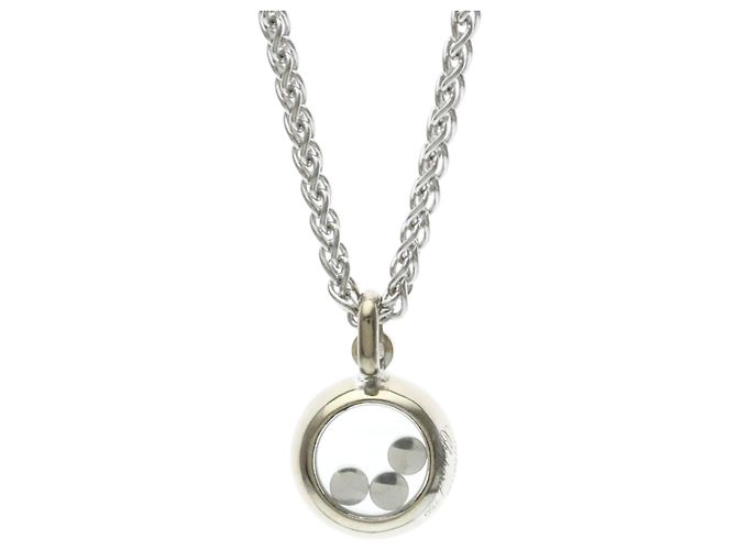 Collar Chopard Happy Diamond 79/3957 Plata - vista 2