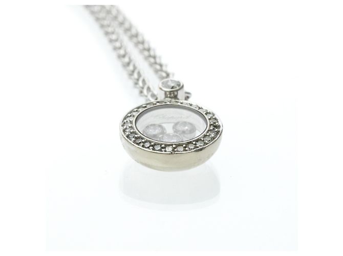 Collar Chopard Happy Diamond 79/3957 Plata - vista 5