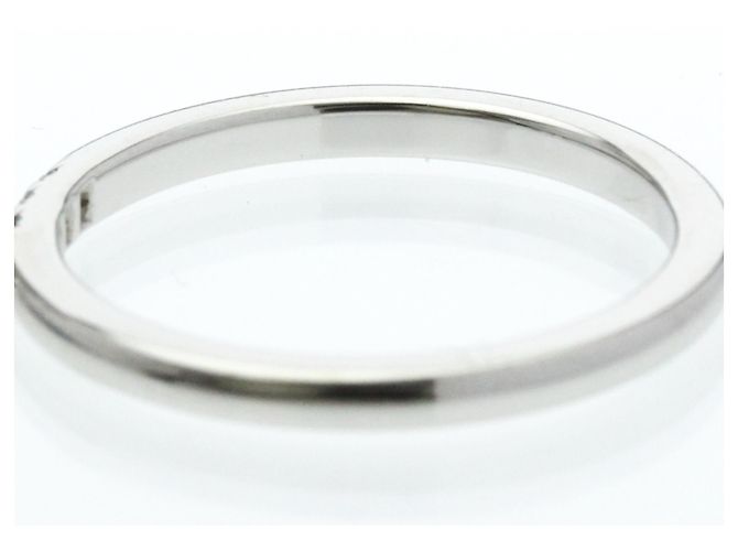 Tiffany & Co Tiffany Forever Ring 3P Diamant Platinband Silber - Ansicht 6