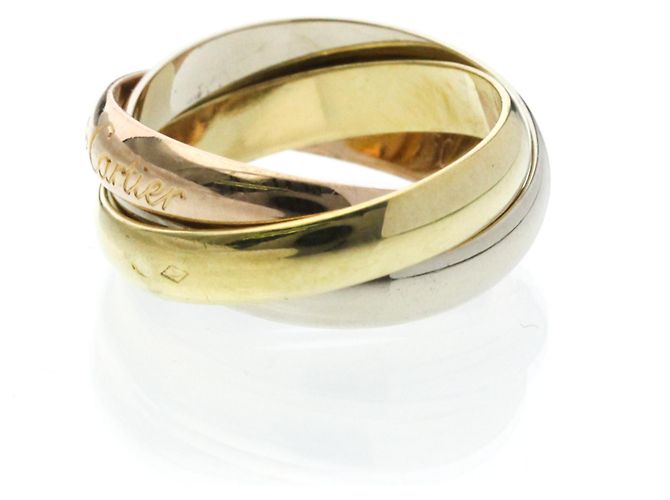 Anello Trinity di Cartier D'oro - vista 2