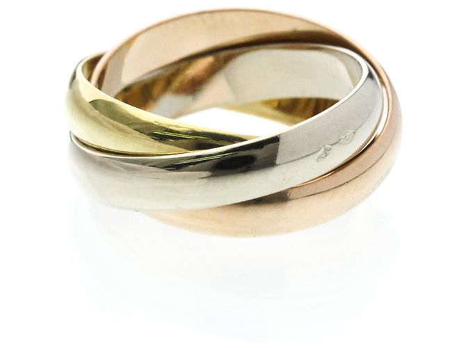 Anello Trinity di Cartier D'oro - vista 3