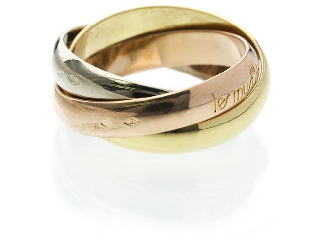 Anello Trinity di Cartier D'oro - vista 4