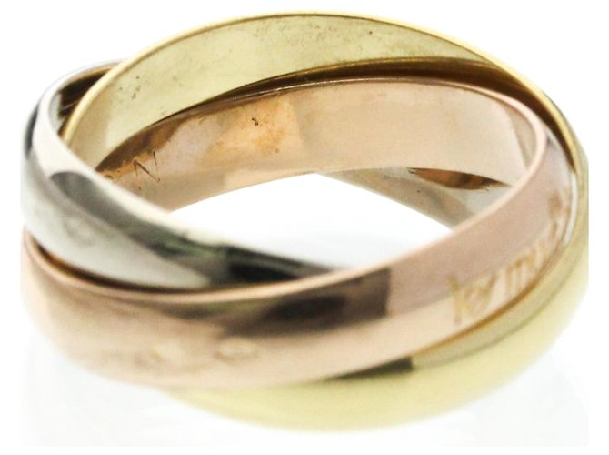 Anello Trinity di Cartier D'oro - vista 5