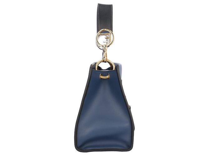 Borsa a Spalla Runaway Small di Fendi Blu navy - vista 4