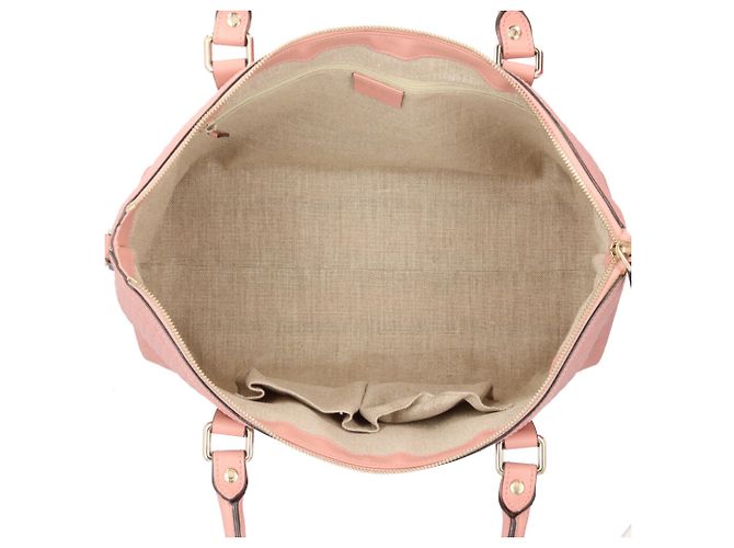 Bolso de Hombro Micro Guccissima Gucci - Cuero Rosa - vista 8