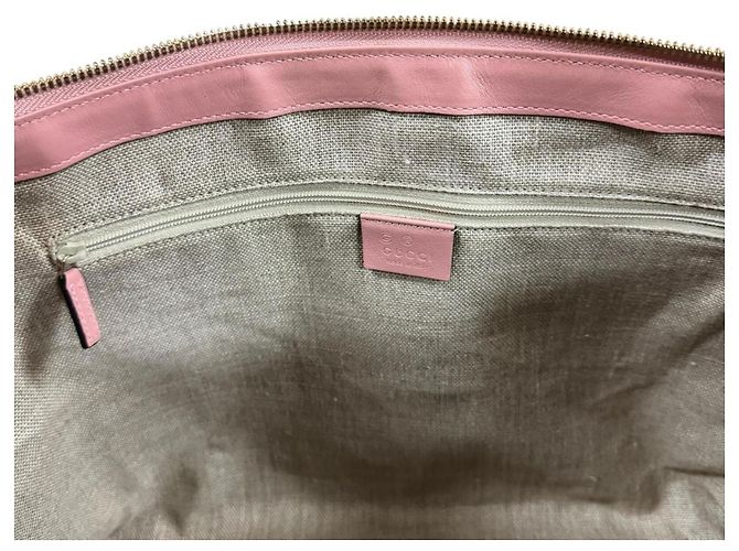 Bolso de Hombro Micro Guccissima Gucci - Cuero Rosa - vista 9