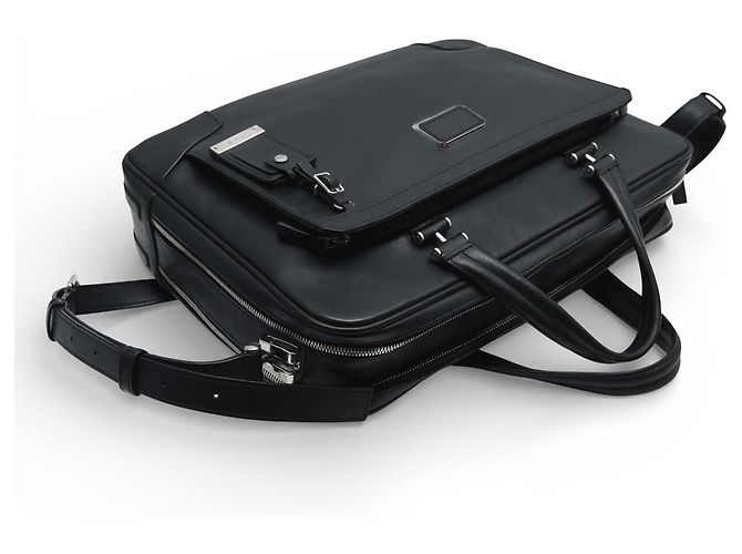 BORSA TUMI ASTOR 093230D PER COMPUTER DA 17" IN PELLE ANSONIA NERA - vista 6