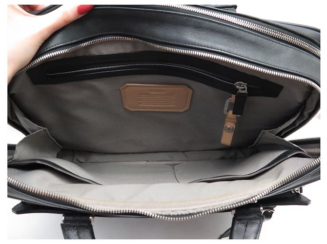 BORSA TUMI ASTOR 093230D PER COMPUTER DA 17" IN PELLE ANSONIA NERA - vista 9