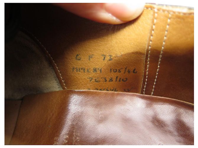 SCARPE OXFORD CHURCH'S CONSUL 173 EEB003 6F 40 IN PELLE NERA - vista 10
