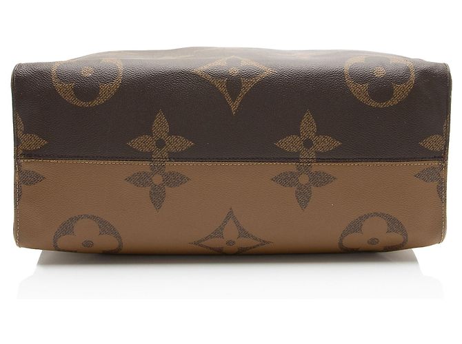 Sac Onthego GM en toile Monogram géant Louis Vuitton Noir - vue 4