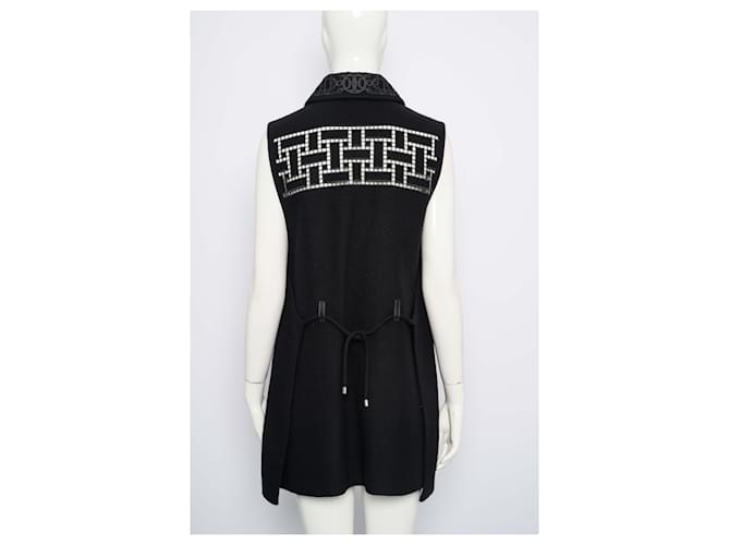 Trim Hermès HERMES Weste Schwarz - Ansicht 2