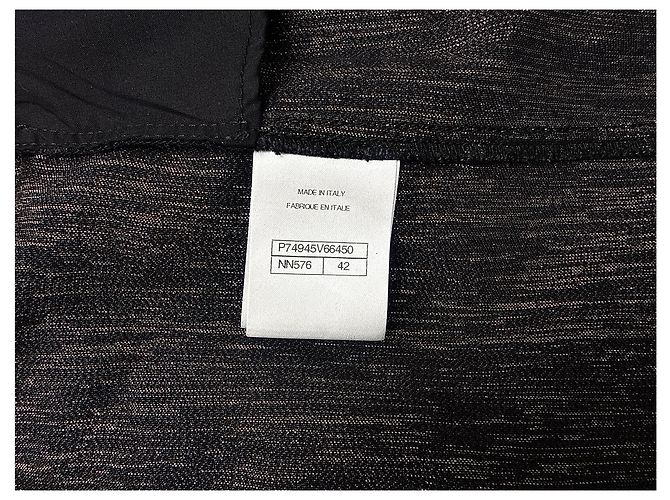 Jeans com cinto CHANEL Azul - vista 4
