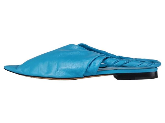 Ballerine blu a punta Bottega Veneta - vista 3