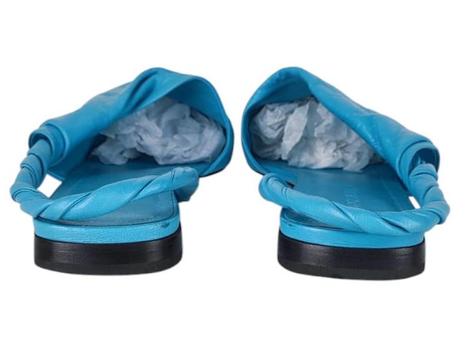 Ballerine blu a punta Bottega Veneta - vista 4