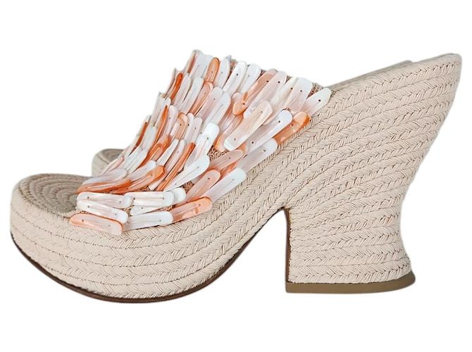 Sandali Bottega Veneta Seashell Rosa Chiaro - vista 3