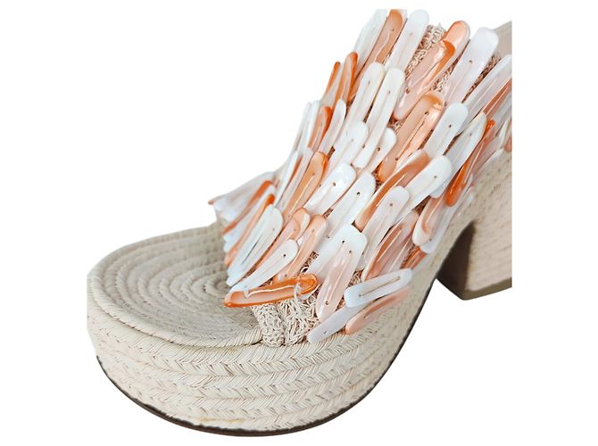 Sandali Bottega Veneta Seashell Rosa Chiaro - vista 5
