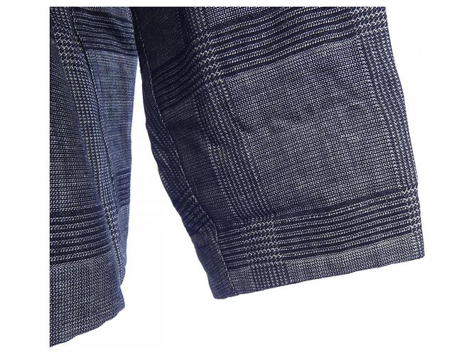 Autre Marque Chaqueta de Lana QUILP Check Castaño Negro - vista 6