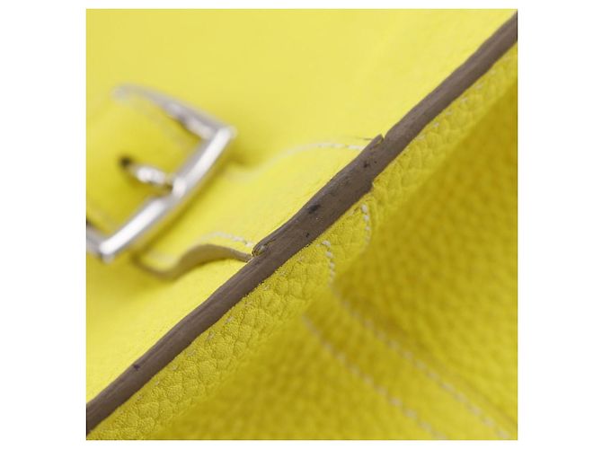 Borsa 2 in 1 Hermès Arzan 31 in Taurillon Clemence Giallo - vista 8