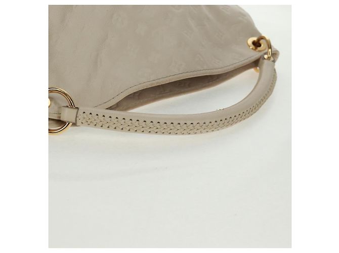 LOUIS VUITTON Borsa a Spalla Artsy MM Monogram Empreinte Bianca M93449 Auth Bianco - vista 14