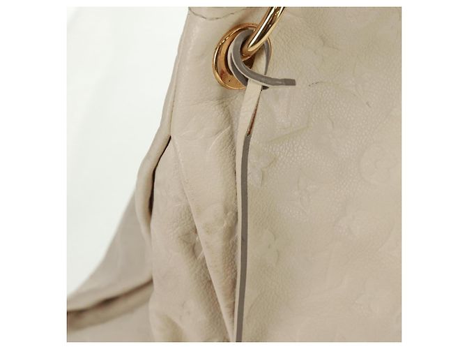 LOUIS VUITTON Borsa a Spalla Artsy MM Monogram Empreinte Bianca M93449 Auth Bianco - vista 18