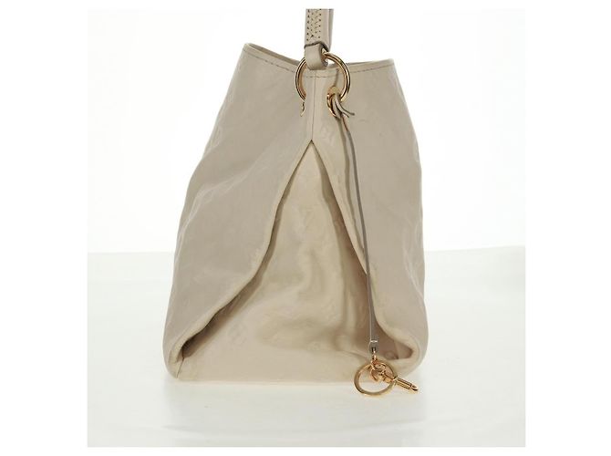 LOUIS VUITTON Borsa a Spalla Artsy MM Monogram Empreinte Bianca M93449 Auth Bianco - vista 4