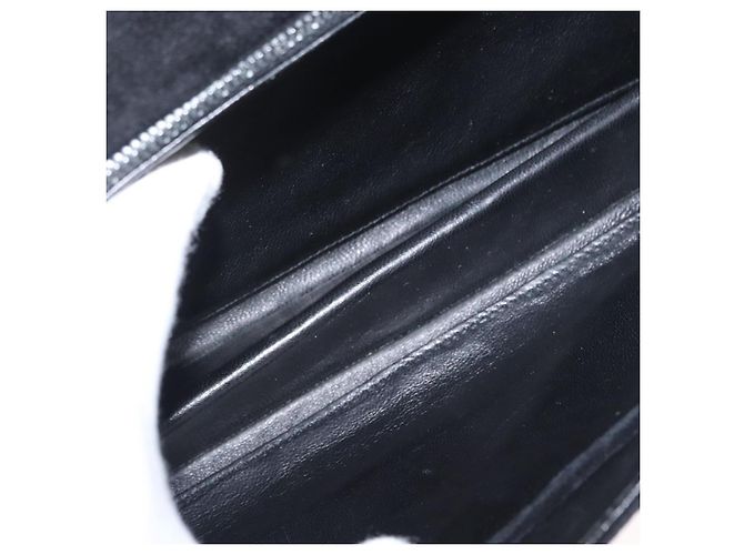 Borsa a Spalla GUCCI in Camoscio Nero e Oro Auth ep12880 D'oro - vista 11