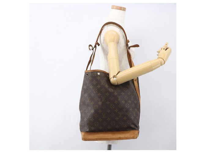 LOUIS VUITTON Borsa a Spalla Monogram Noe M42224 LV Auth 166604 Monogramma - vista 20