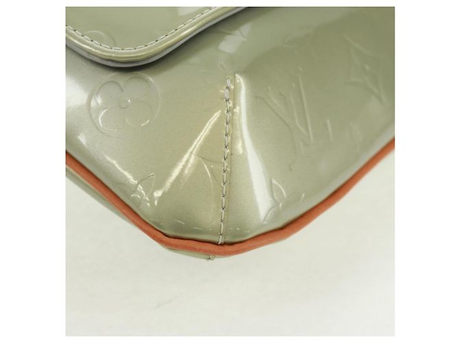 LOUIS VUITTON Borsa Thompson Street Monogram Vernis Grigia M91008 LV Auth am10567V Grigio - vista 14