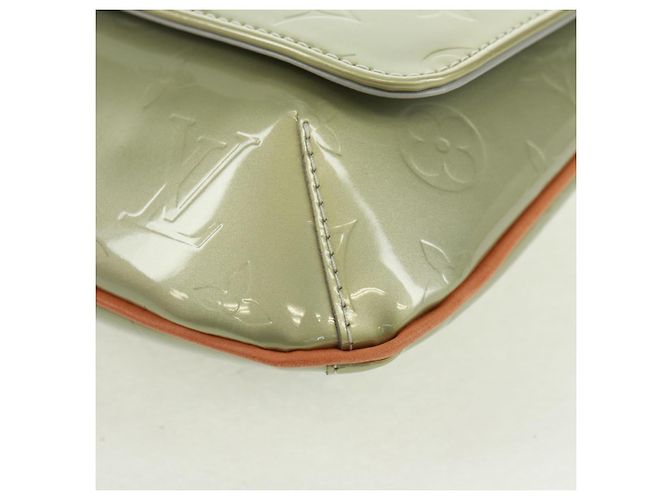 LOUIS VUITTON Borsa Thompson Street Monogram Vernis Grigia M91008 LV Auth am10567V Grigio - vista 15