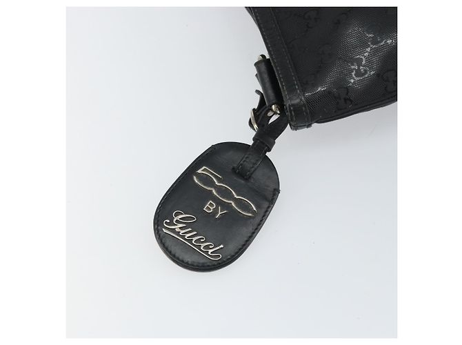Borsa Web Sherry Line GG di GUCCI Nera Argento Rossa 269379 Auth bs32569 Nero Rosso - vista 10