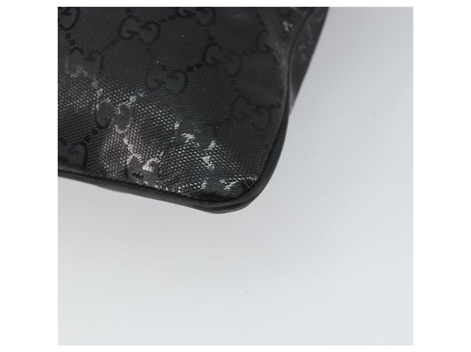 Borsa Web Sherry Line GG di GUCCI Nera Argento Rossa 269379 Auth bs32569 Nero Rosso - vista 15