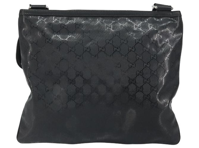 Borsa Web Sherry Line GG di GUCCI Nera Argento Rossa 269379 Auth bs32569 Nero Rosso - vista 2