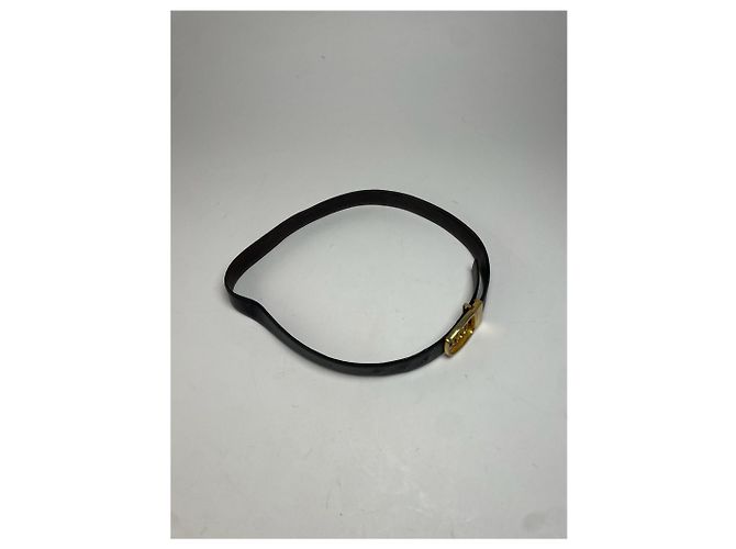 Vintage Gucci GG Ledergürtel braun - Ansicht 7
