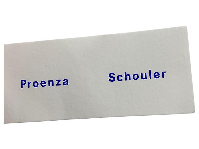 Borsa a spalla in pelle Proenza Schouler White Dia Day Bianco - vista 11