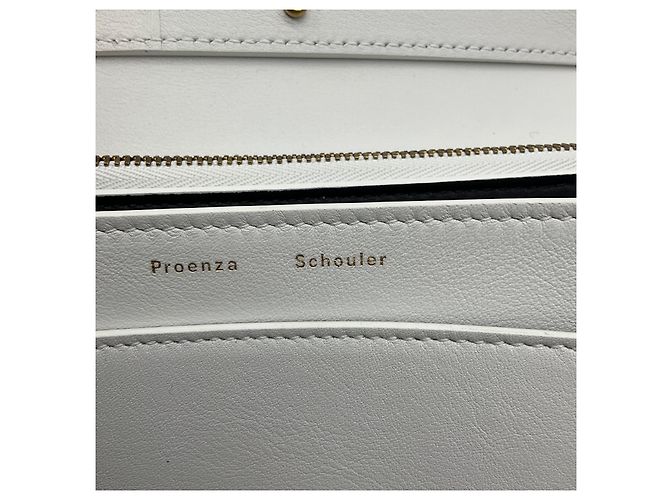 Borsa a spalla in pelle Proenza Schouler White Dia Day Bianco - vista 13