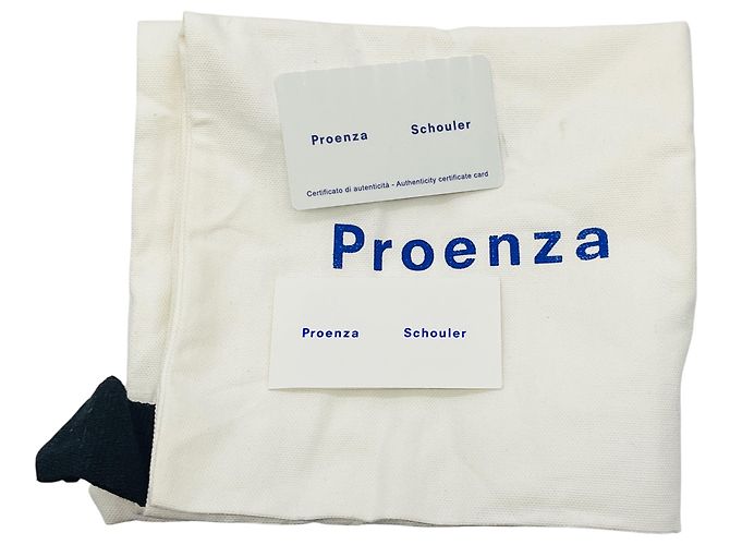 Borsa a spalla in pelle Proenza Schouler White Dia Day Bianco - vista 15