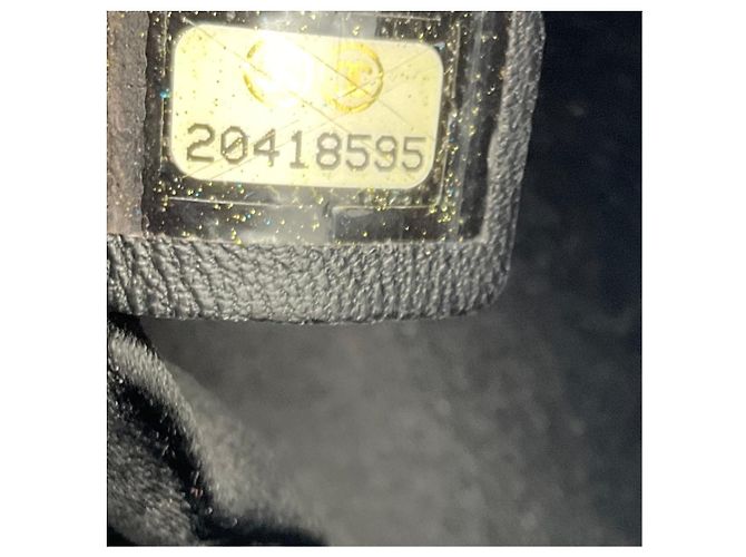 Borsa da sera in pelle di vitello nera Chanel edizione limitata Natale 2014 Nero - vista 9