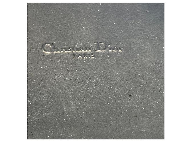 Borsa a spalla Caro Double Pouch in pelle di vitello nera Christian Dior Nero - vista 11