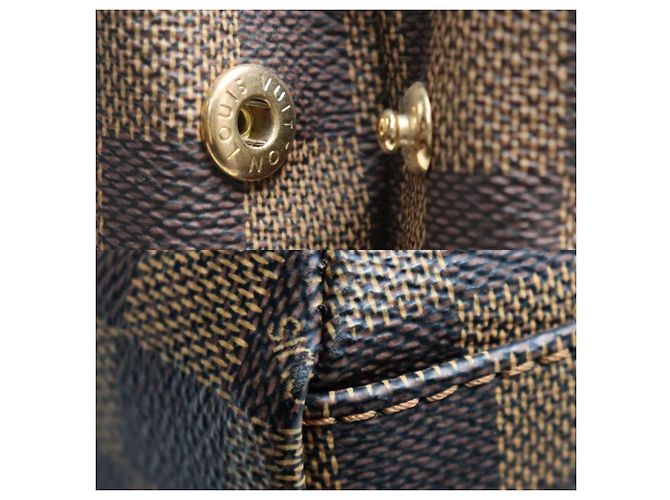 Borsa Tote Cabas Bobur Louis Vuitton Damier ebene - vista 7