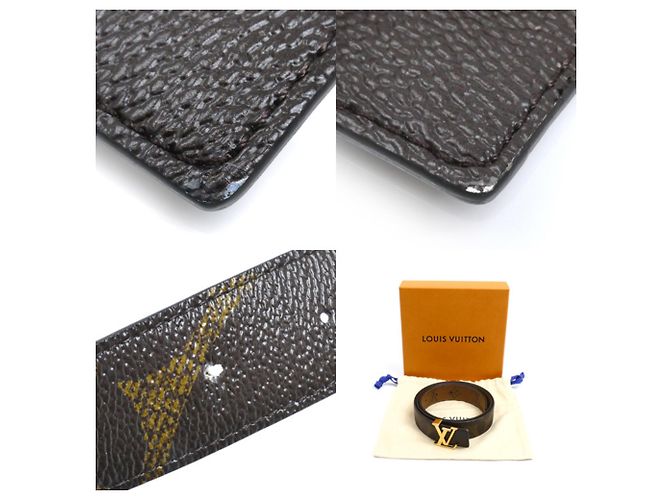 Cinturón reversible icónico Louis Vuitton de 30 mm Castaño Monograma - vista 6