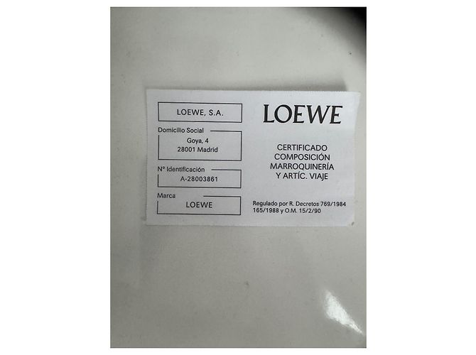 Borsa a tracolla Anton di LOEWE Marrone - vista 12