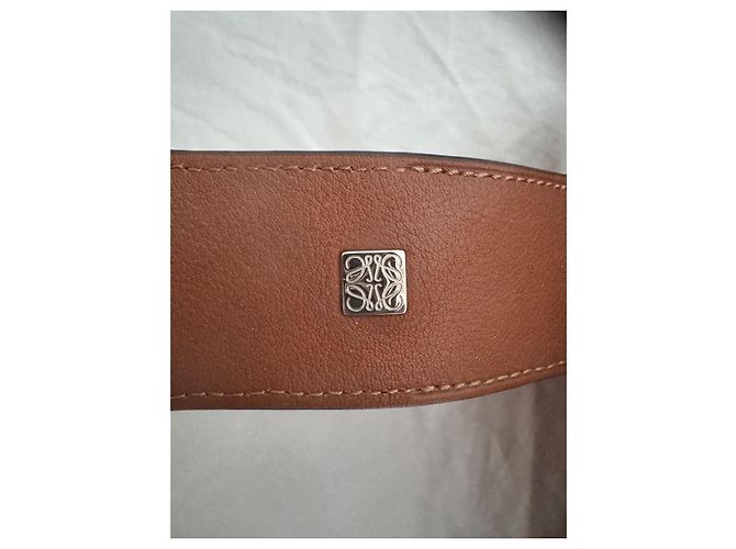 Borsa a tracolla Anton di LOEWE Marrone - vista 8