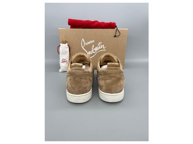 Sneaker in rete Louis Junior Spikes di Christian Louboutin - vista 4
