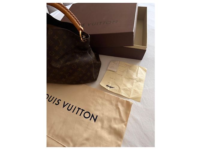 Borsa Louis Vuitton Artsy MM Monogram Canvas Marrone - vista 12