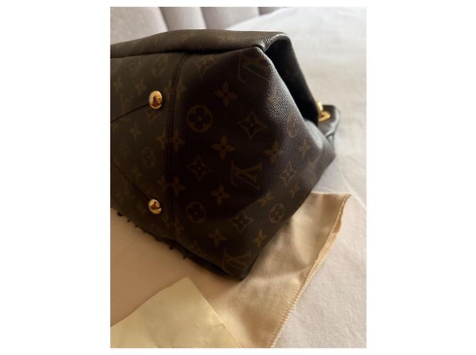 Borsa Louis Vuitton Artsy MM Monogram Canvas Marrone - vista 7