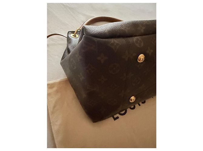 Borsa Louis Vuitton Artsy MM Monogram Canvas Marrone - vista 9
