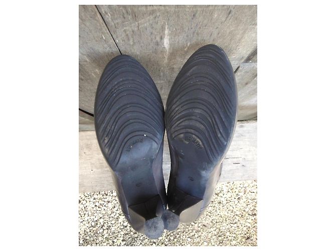 Botas Vic Matié de cuero gris - vista 7