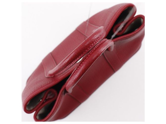 Borsa Hermès Garden Party in Negonda Rosso - vista 5