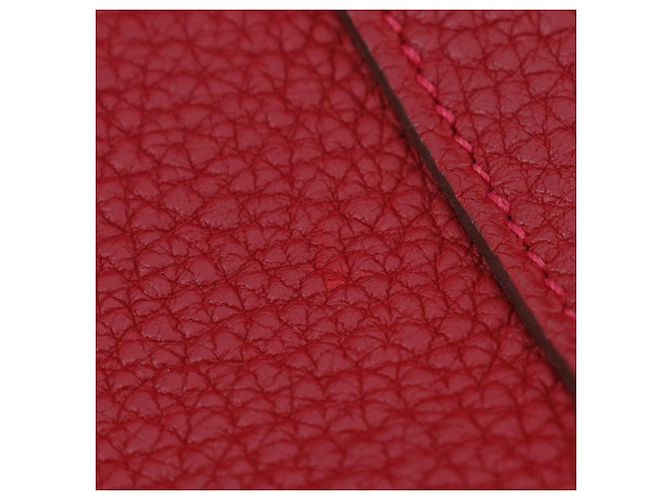 Borsa Hermès Garden Party in Negonda Rosso - vista 8