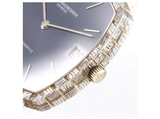 Vacheron Constantin Mesh d'Or Oro Bianco Automatico Blu - vista 3